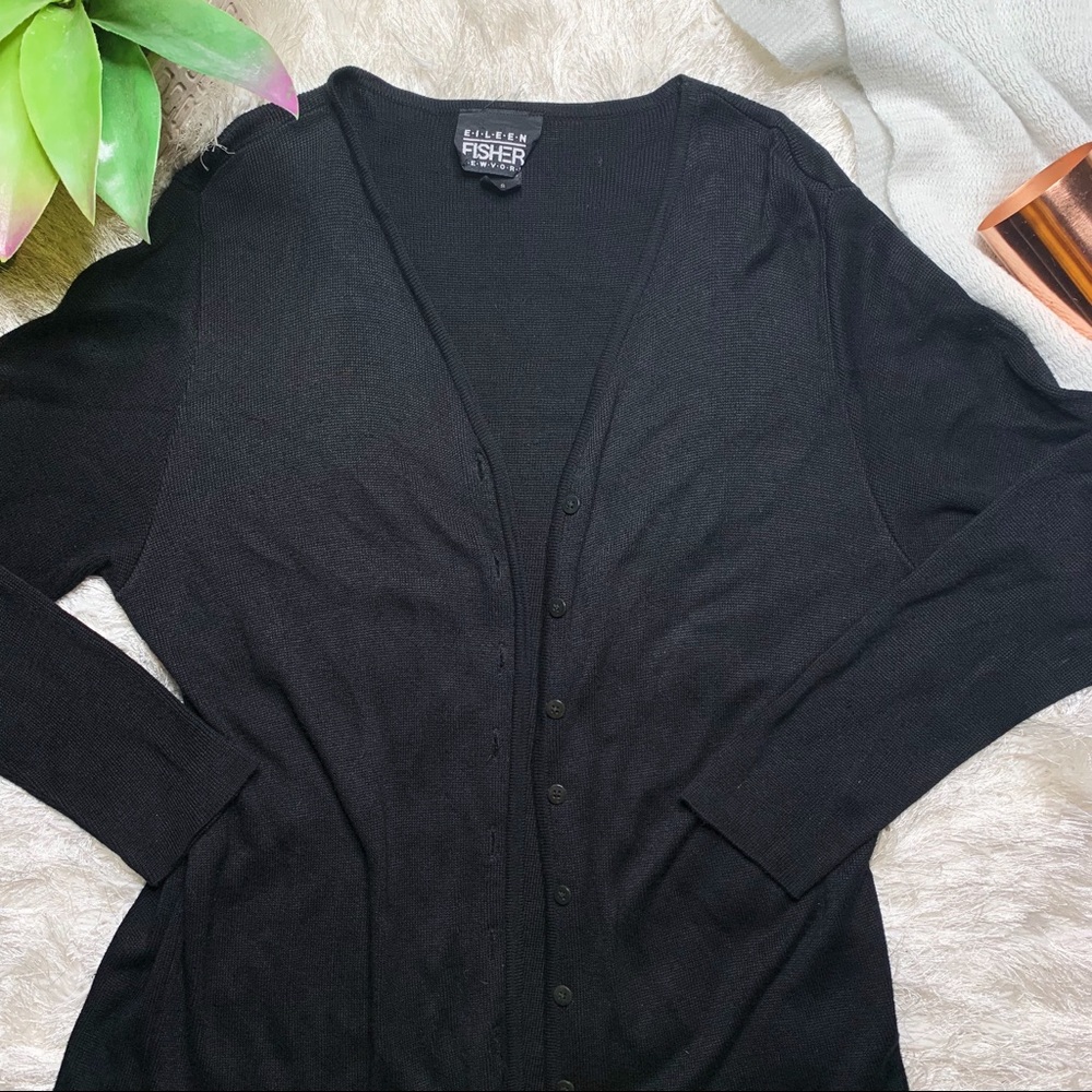 Eileen Fisher Sweater Cardigan - Picture 2 of 6